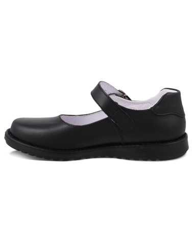 Zapato Escolar de Piel Niña y Jovencita Rokino 3631 con Arco y Hebilla