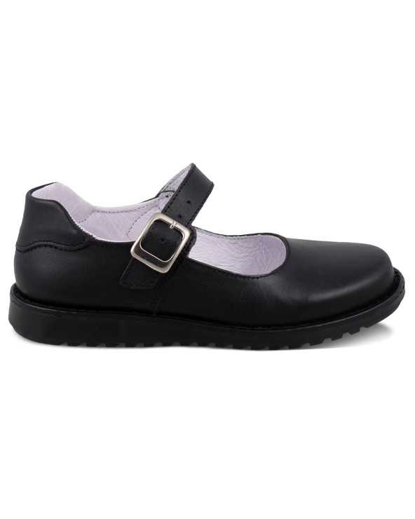 Zapato Escolar de Piel Niña y Jovencita Rokino 3631 con Arco y Hebilla