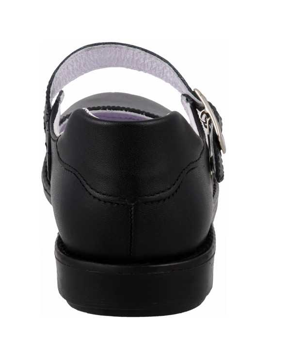 Zapato Escolar de Piel Niña y Jovencita Rokino 3631 con Arco y Hebilla
