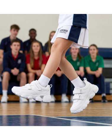 Tenis Escolar Deportivo Niña Dominiq 3602 Abrochado fácil