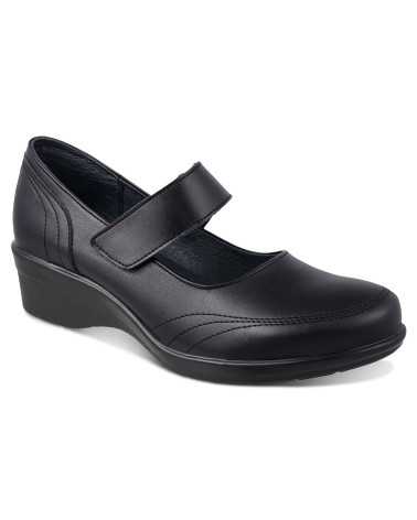 Zapato de Confort Dama QDi 2931 con Velcro Tipo Mary Jane