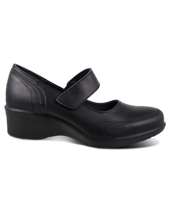Zapato de Confort Dama QDi 2931 con Velcro Tipo Mary Jane