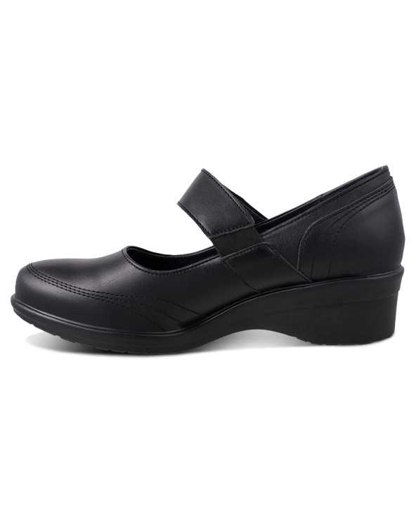 Zapato de Confort Dama QDi 2931 con Velcro Tipo Mary Jane