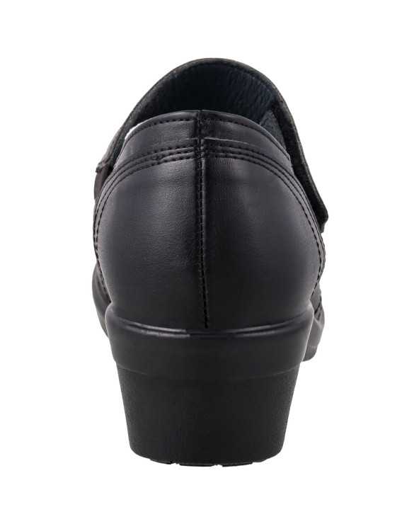 Zapato de Confort Dama QDi 2931 con Velcro Tipo Mary Jane