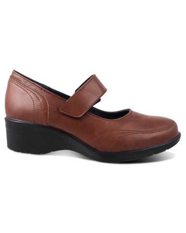 Zapato de Confort Dama QDi 2931 con Velcro Tipo Mary Jane