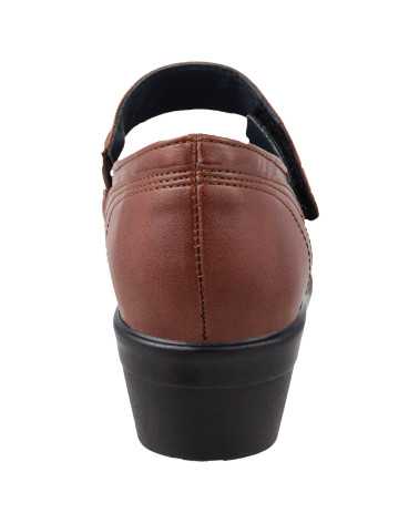 Zapato de Confort Dama QDi 2931 con Velcro Tipo Mary Jane