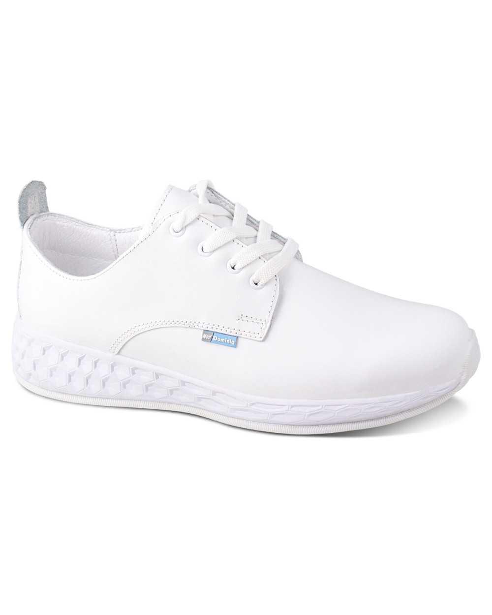 Zapato Clínico Enfermería Unisex Dominiq 2861 de Piel Ligeros