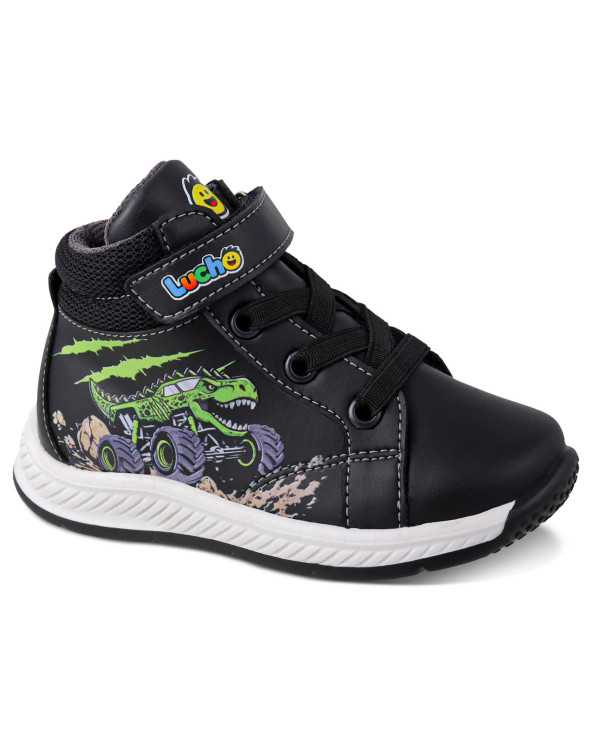 Tenis Bota Niño 1 a 7 Años Lucho 2088 Monster Truck