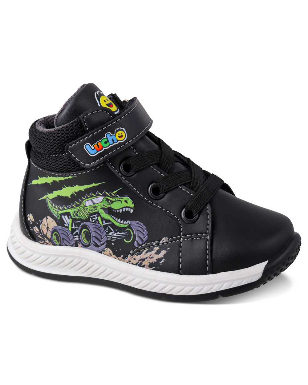 Tenis Bota Niño 1 a 7 Años Lucho 2088 Monster Truck