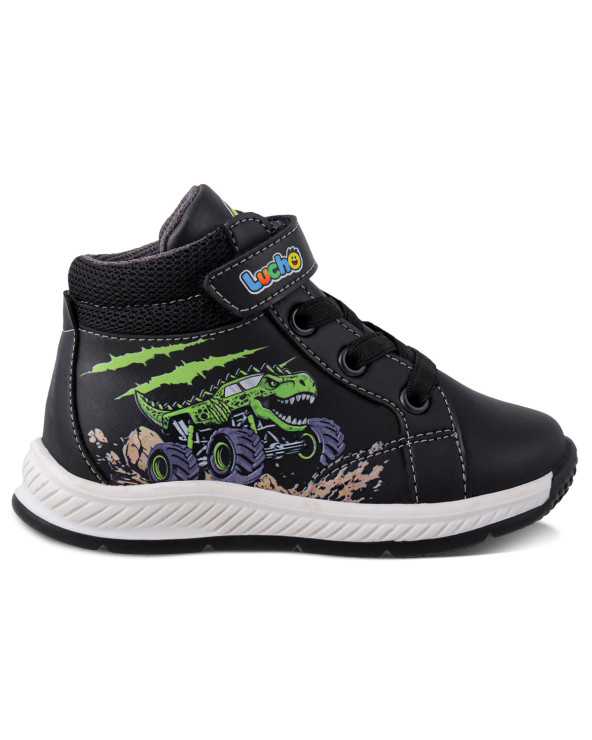 Tenis Bota Niño 1 a 7 Años Lucho 2088 Monster Truck