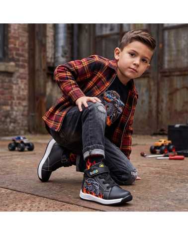 Tenis Bota Niño 1 a 7 Años Lucho 2086 Monster Truck