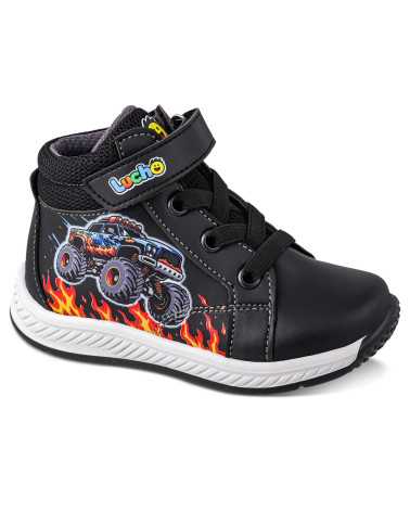 Tenis Bota Niño 1 a 7 Años Lucho 2086 Monster Truck