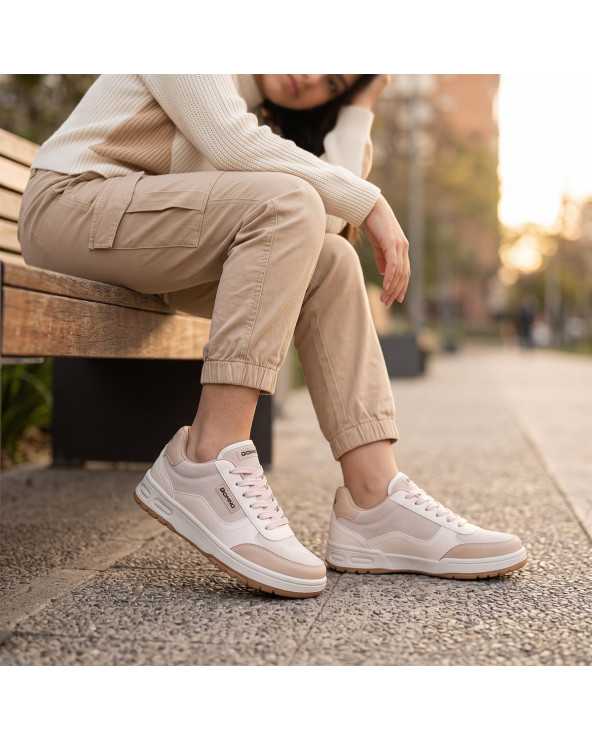Tenis sneaker Moda Femenina Dominiq 5261 Agujeta