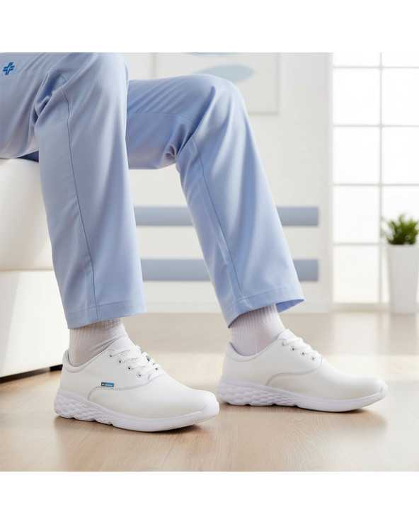Zapato clínico Enfermera Médico de Piel Dominiq Mod. 2872 Ligeros